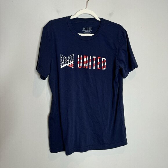 Treign United T Shirt Men’s Size Large - Picture 1 of 3